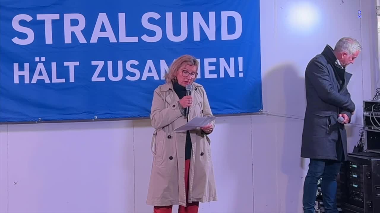 Stralsund - Redebeitrag Ariane Kross 19-10-2022