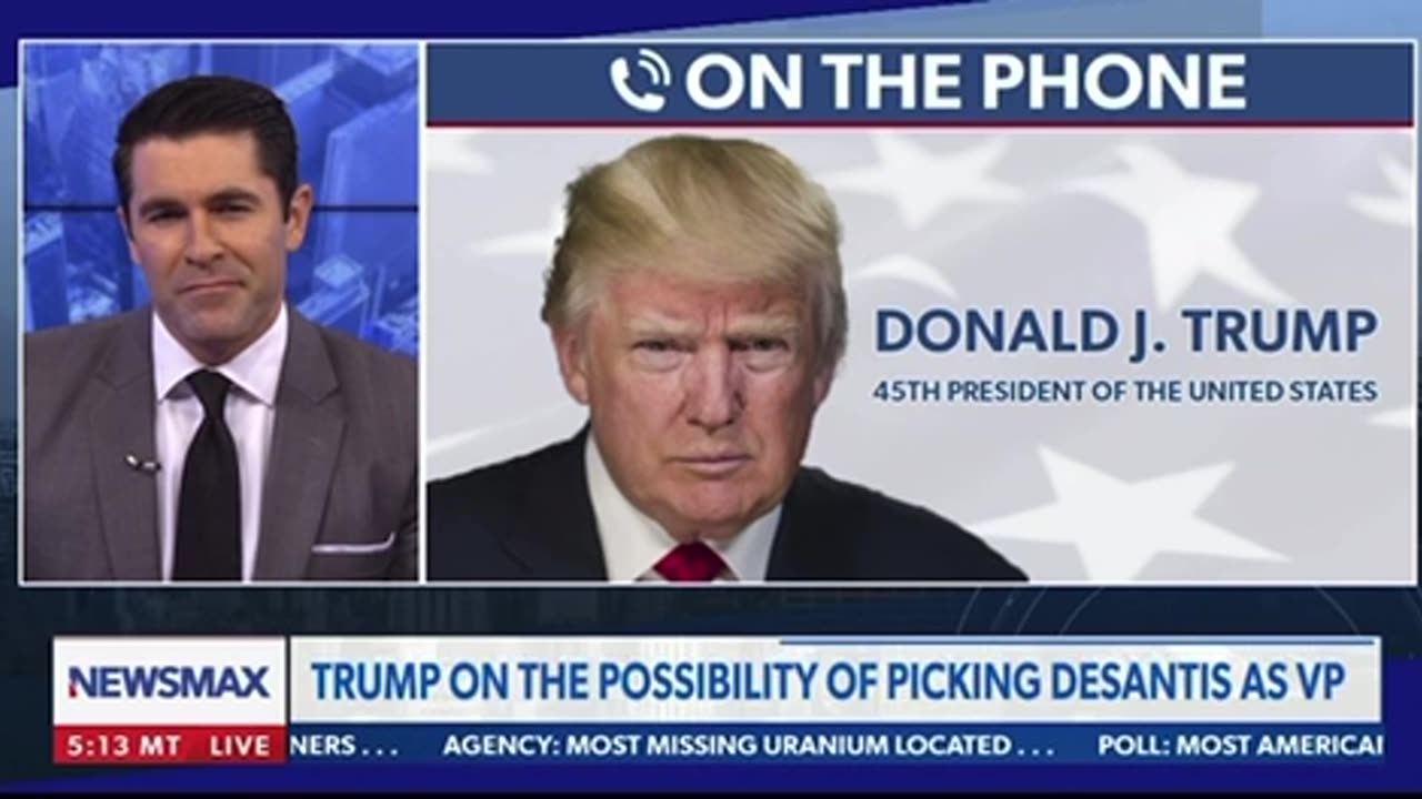 Trump on Desantis VP Pick- “I never thought of Ron as a VP Choice” I attack!