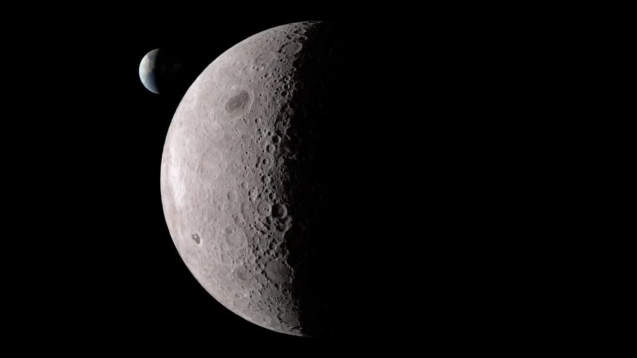 A view of moon from other side / NASA