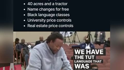 The New Reparations Demands are Absurd. A tractor?!