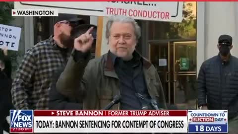 Steve Bannon: "This Illegitimate Regime, Their Judgement Day Is November 8th"