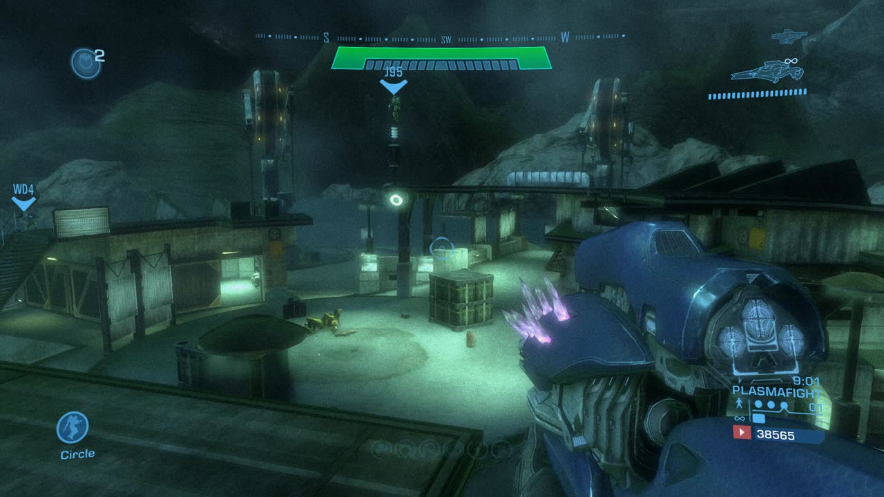 Halo Reach (MCC) Plasmafight on Waterfront Map