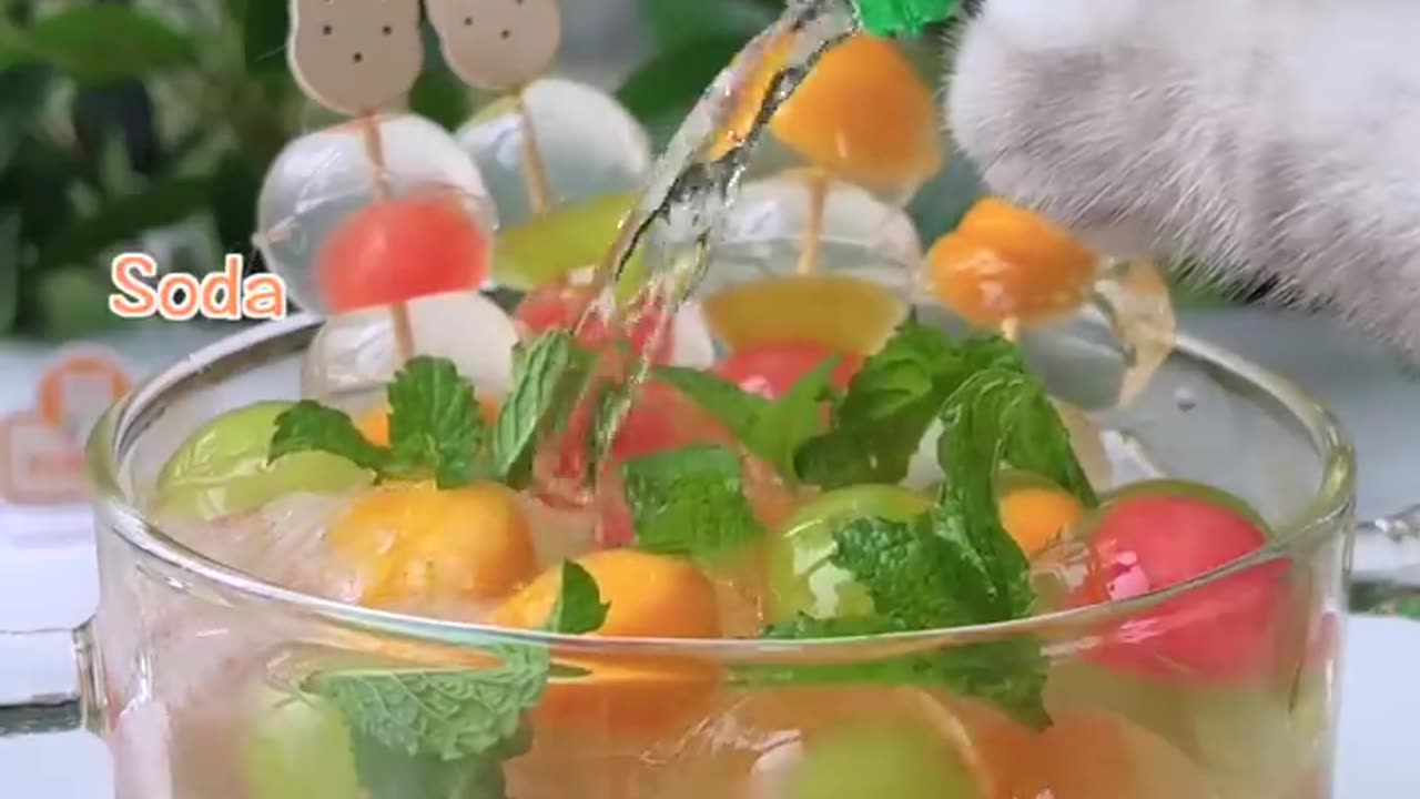 Fish Scale Jelly🐟, Do You Dare To Try It? Icy And Delicious!#chefcat #catsofyoutube #tiktok #Shorts