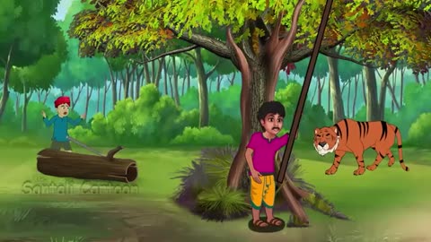 New santali cartoon video