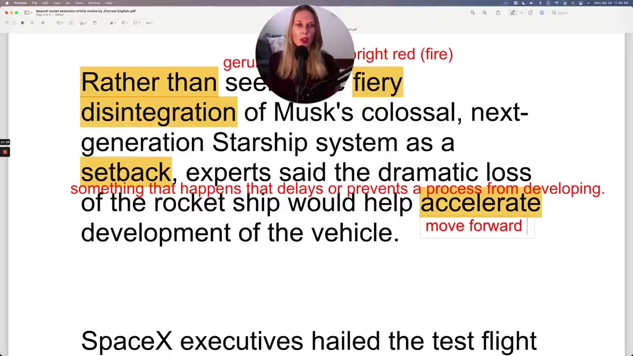 Elon Musk's SpaceX Explosion! Learn English with the NEWS (Advanced English Lesson)