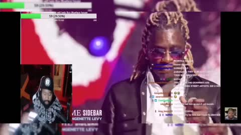 Man What?! DJ Akademiks Reacts To Young Thug getting a Perky from his Co-d in court!