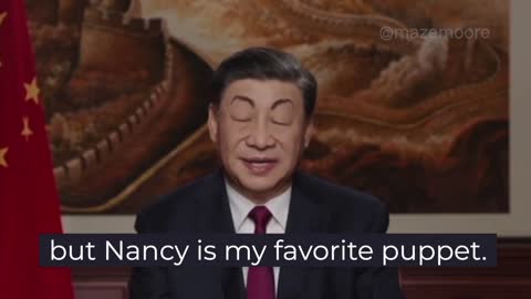 And now a special message from Xi Jinping./Mirrored/