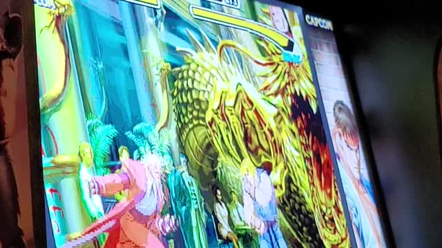 High, SNK vs. Capcom Barcade Gameplay