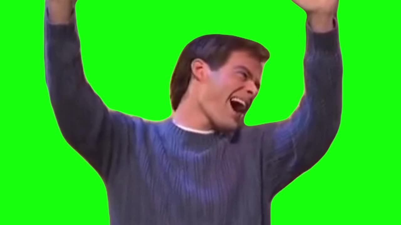 Bill Hader Dancing in a Box | Green Screen