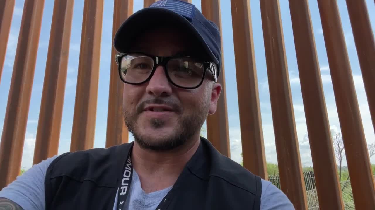 Live at the Border Wall and Rio Grande