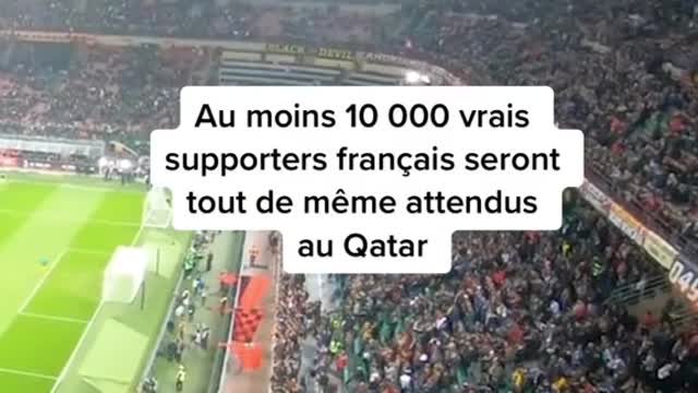 Qatar would parade fake fans in its country to promote the 2022 World Cup...