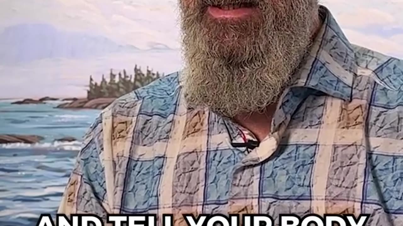 Be Careful what you tell your body, it just might listen to you