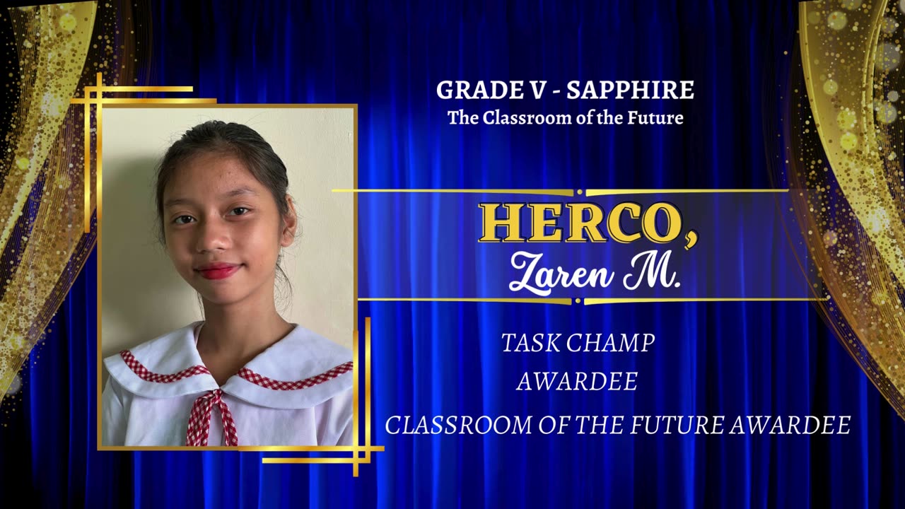 Grade V-Sapphire "The Classroom of the Future" Pioneers