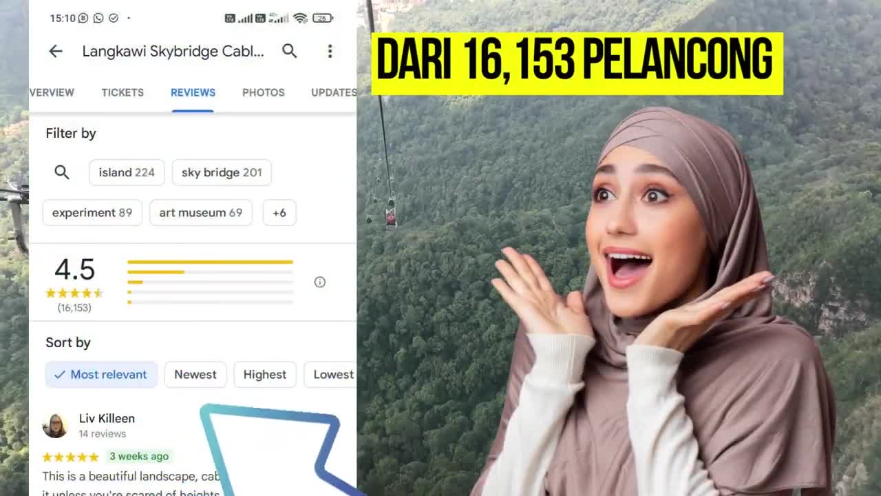 Menyesalnya! 😱 Sebelum naik kereta kabel Langkawi, ELAKKAN 2 perkara ni! Tempat menarik di Langkawi