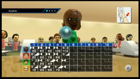Wii Sports Bowling Game50 Part1