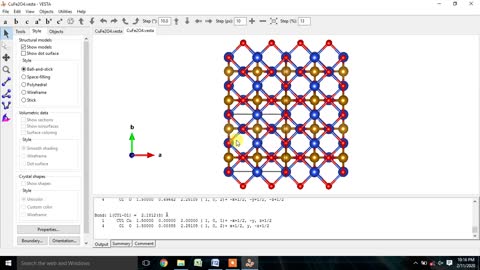 VESTA Software Full Tutorial Designing of Crystal Structure Use CIF file Bond length B.Angle.