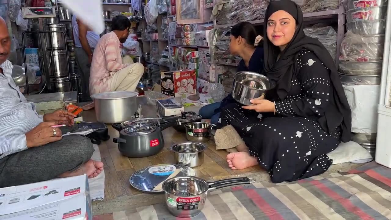 New kitchen setup start_ ruksana baji is not well 🥲 saba khalid md4