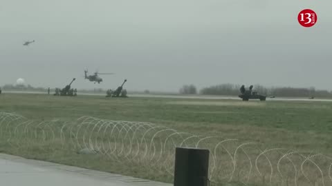 NATO troops perform air assault training in Romania