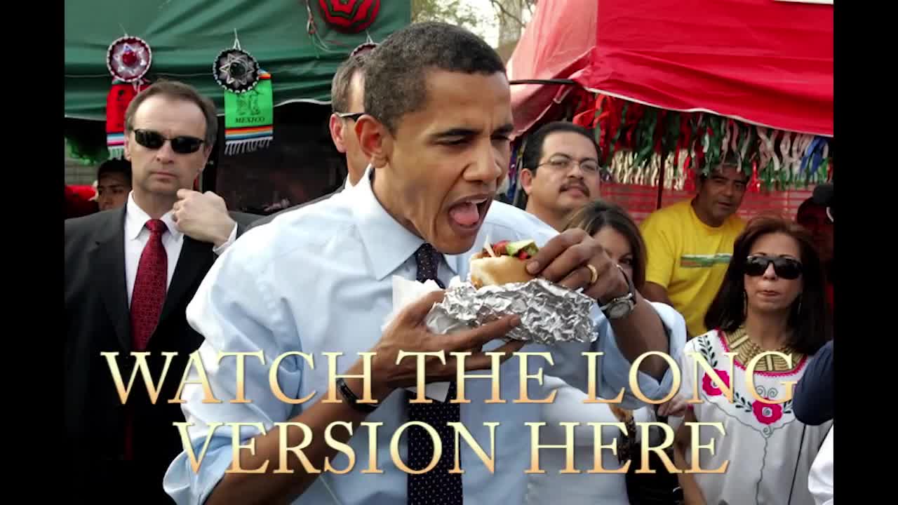 Cool president Obama goes out for burgers