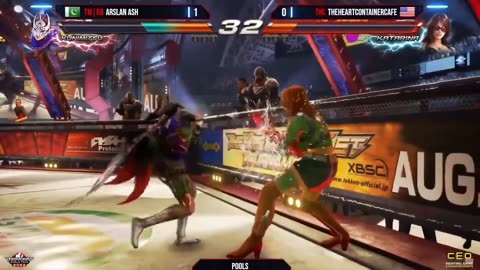 Arslan Ash (Kuni) VS THCC (Katrina) | Pools | CEO 2023 | Tekken 7