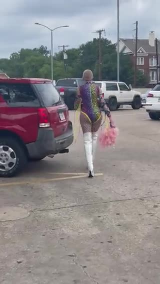 Asking the drag how it feels for exploiting little children?