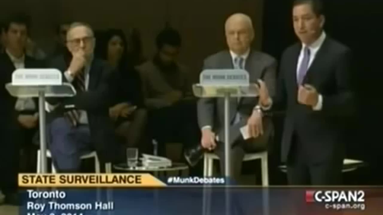 Glenn Greenwald shools Director of the NSA Michael Hayden