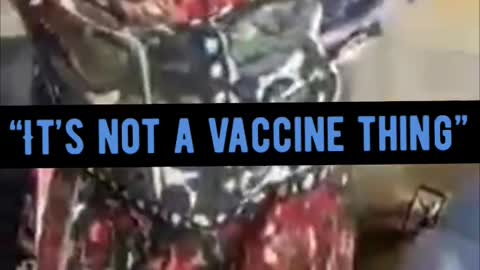 It's not a vaccination thing. It's a society has gone crazy thing