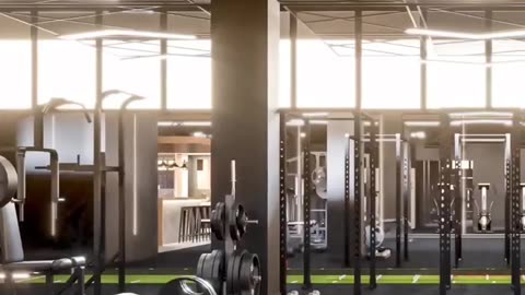 GYM DESIGN FOR #sketchup RENDER #d5render #gymlover #gymmotivation #gymdesign #rendering #realistic