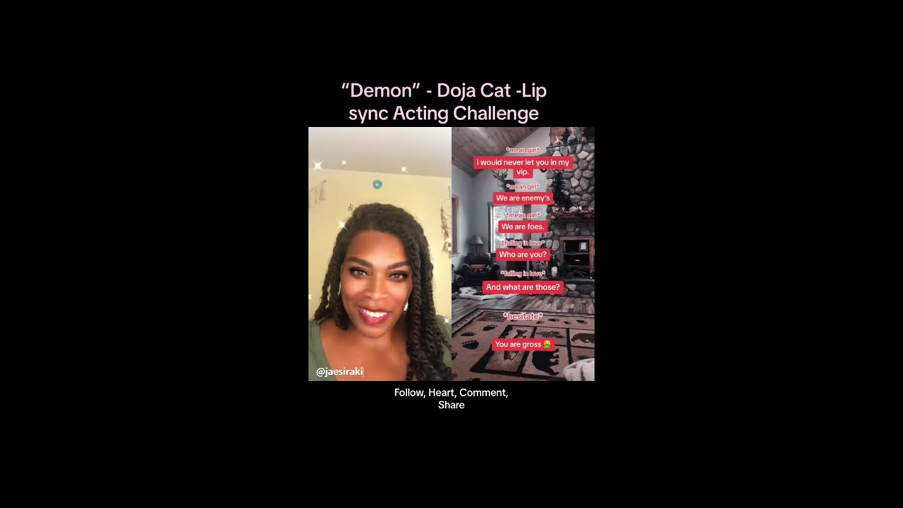 Doja Cat - Demons - Lipsync Acting Challenge