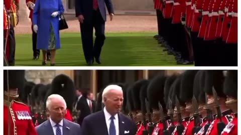 女王がトランプの後ろを歩いていたことを大騒ぎしたのを覚えている？