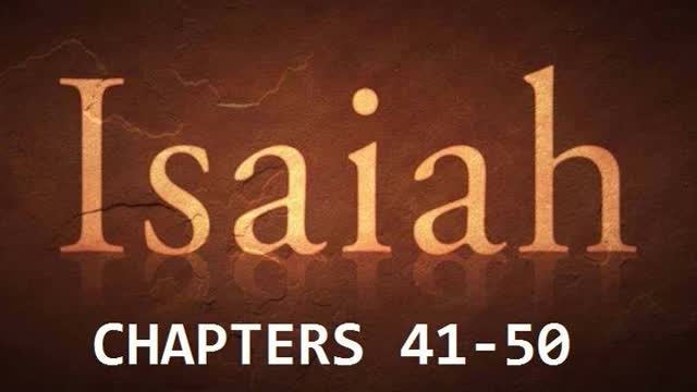 Book of Isaiah 41-50 / ישעיהו / Yeshayahu 41-50