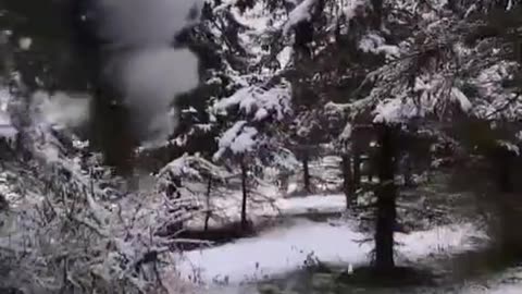 Beautiful world 🌎 Travel video, Snow fall ❤️