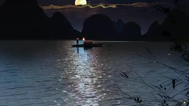 Please describe the scene in a poem