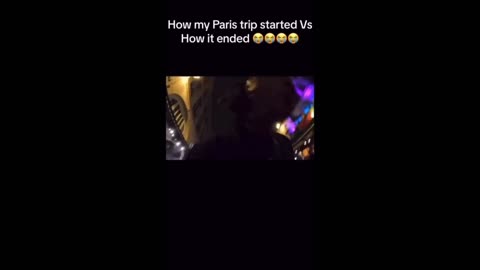 American tourist meets European hosts