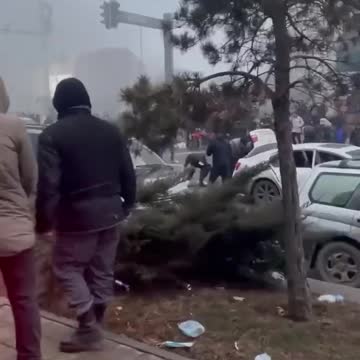 Guns flowing to protesters in Kazakhstan.