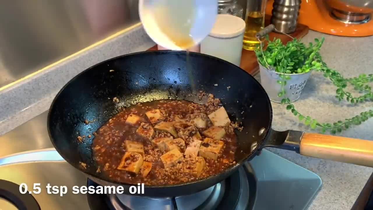 Homestyle Chinese Quick Braised Tofu with Minced Meat 家常红烧豆腐 Chinese Style Beancurd Recipe Tau Kwa