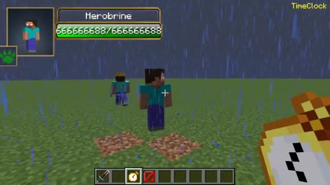 Herobrine vs Error422 all Сreepypasta mobs in minecraft part 72