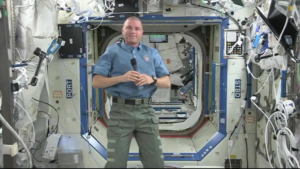 NASA Space Station Crewmember Discusses Life In Space And Social Media Mania