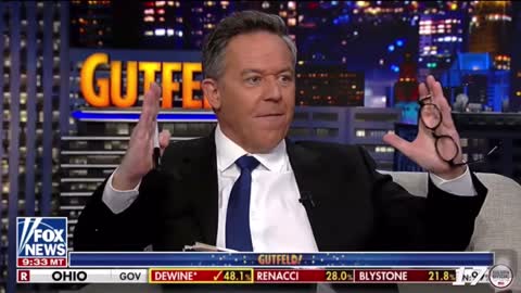 Greg Gutfeld says war creates a food shortage and what gets put on the shelves gets looted.