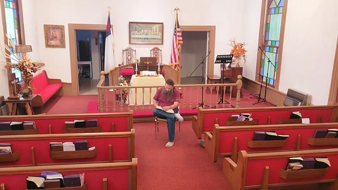 Vernon Chapel Bible Study (John Ch.5-7 JESUS, Sent By GOD) led by Steven Dixon 11/20/2024