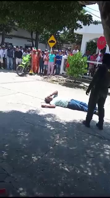 Presunto atracador baleado