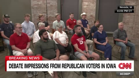 Who these Iowa voters thought won Republican debate