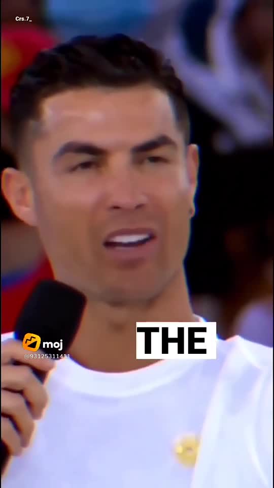 Christiano Ronaldo saying about his life