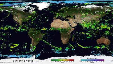 NASA’s Global Tour of Precipitation in Ultra HD (4K)