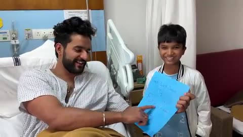 Abhishek se milne JIYA aur BEBIKA aye