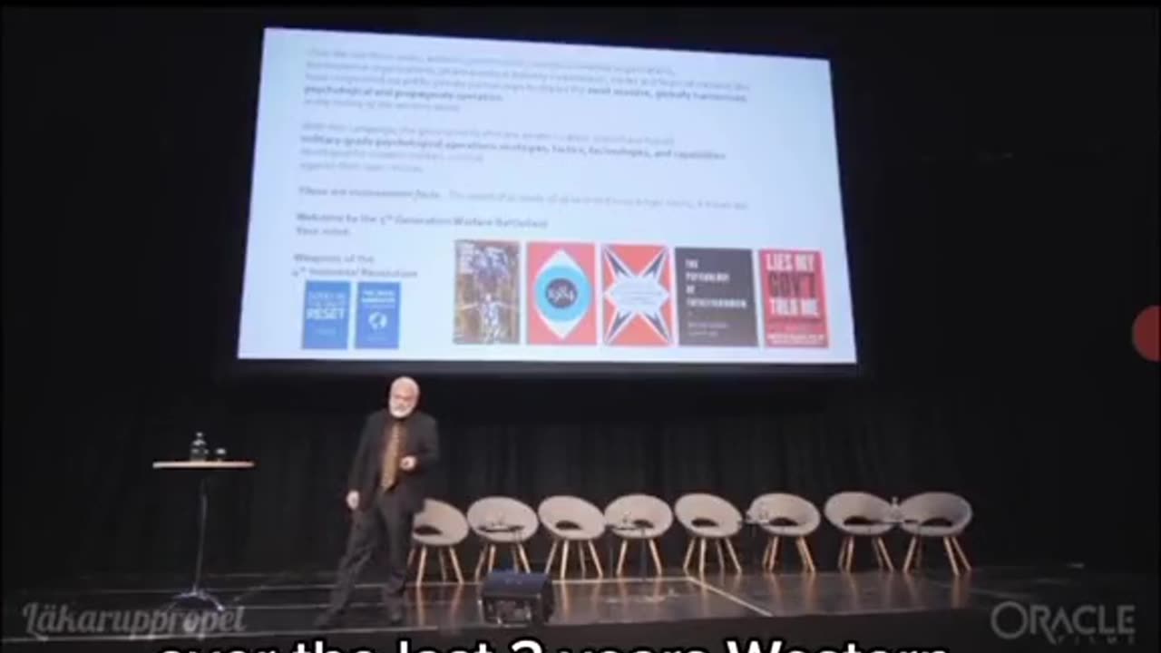 Robert Malone, "In true 5th generation warfare, you do not know who your opponent is."