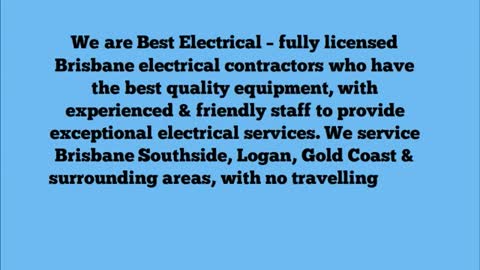 electrician Brisbane