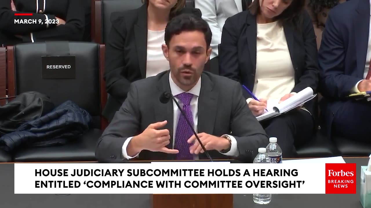 Ben Cline Asks DOJ Official Point Blank How Many Members Of His Staff Are Working Remotely