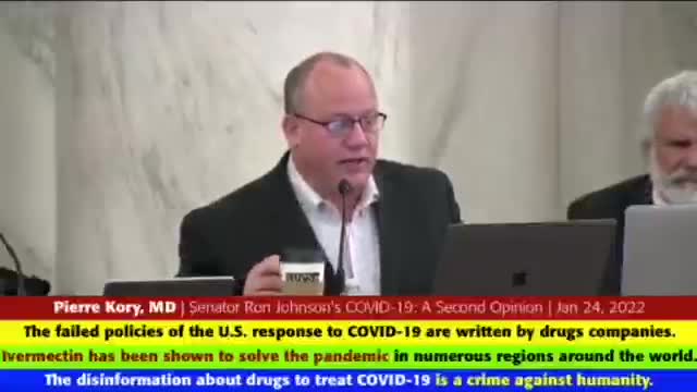 엉터리 코비드 정책을 수립한 곳은 거대 제약회사이며, 아이버맥틴의 엄청난 치료율