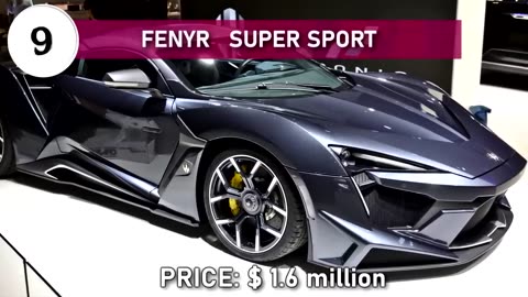 Top Most Expensive Production Cars In the World!!!🔥🔥🔥